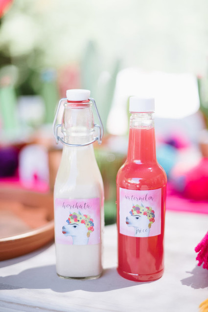 Llama-inspired Frida Kahlo 3rd birthday party