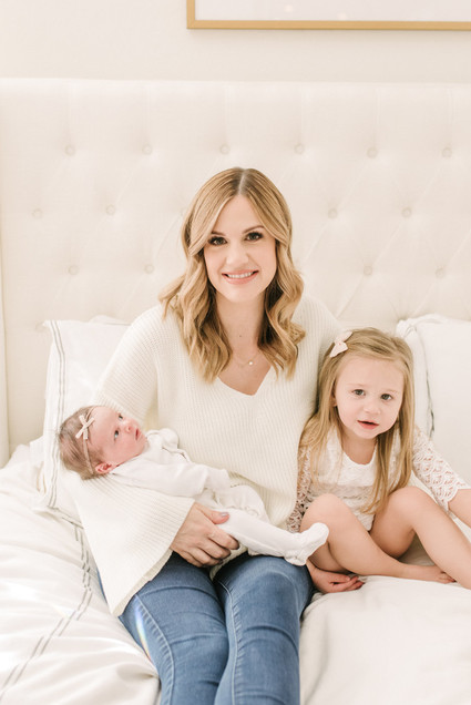 Rustic winter newborn photos on 100 Layer Cakelet