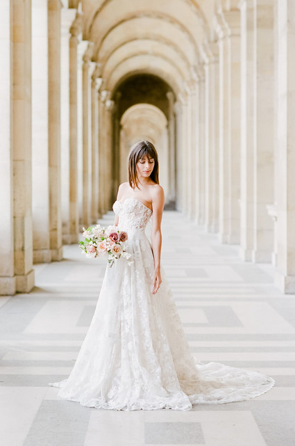 Bridal portraits in Paris | 100 Layer Cake Inspiration