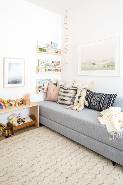 Louella's pastel nature-inspired girl's nursery