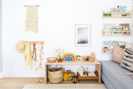 Louella's pastel nature-inspired girl's nursery