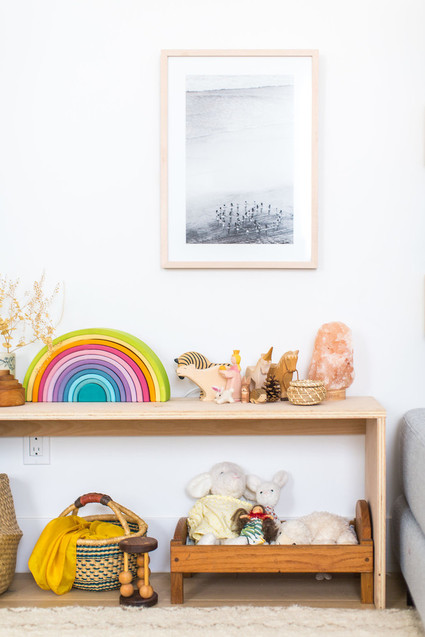 Louella's pastel nature-inspired girl's nursery