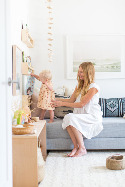 Louella's pastel nature-inspired girl's nursery