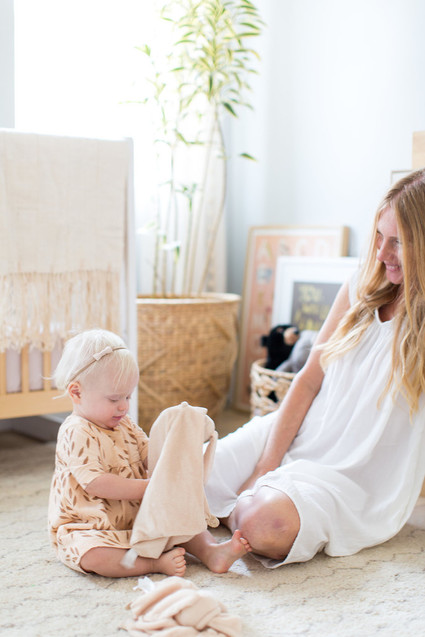 Louella's pastel nature-inspired girl's nursery