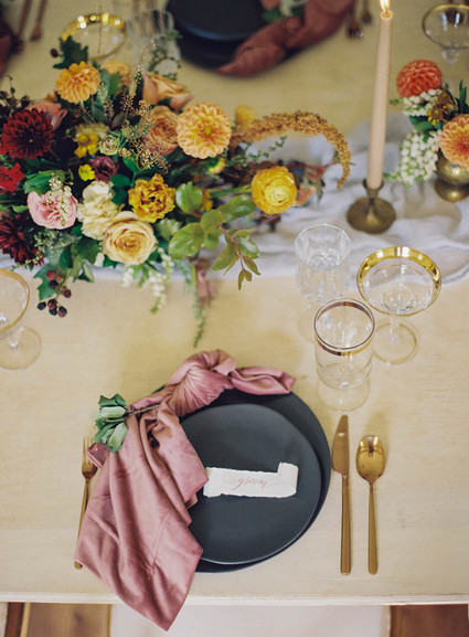Coastal fall wedding ideas at the Steeple House in Maui Inspiration