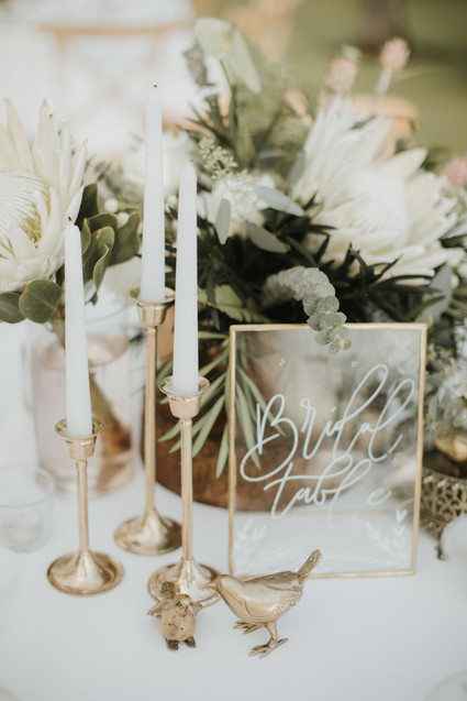 Gold wedding details in Bali Inspiration
