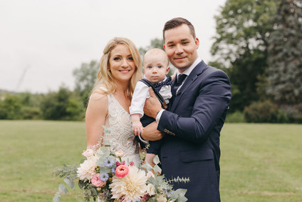 Floral garden wedding in Ontario