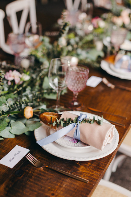 Floral garden wedding in Ontario