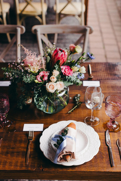 Floral garden wedding in Ontario