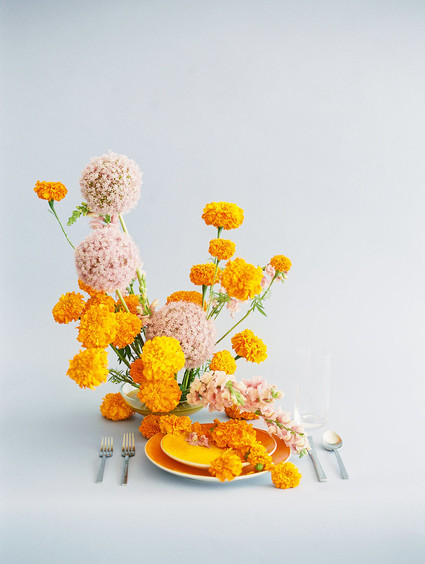 marigold wedding inspiration Inspiration
