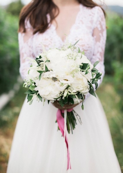 DIY backyard summer wedding in Athens, Greece
