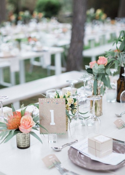 DIY backyard summer wedding in Athens, Greece