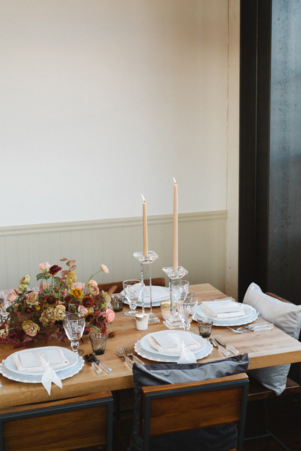 Fall dinner party ideas from The Wedding Artists Collective Inspiration