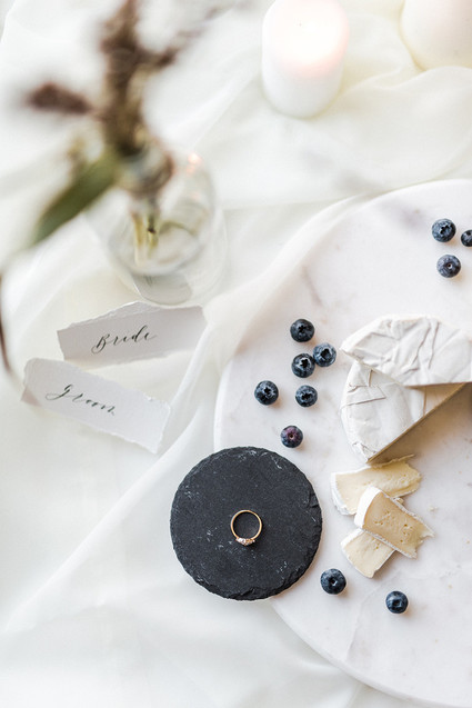 Organic minimal bridal inspiration