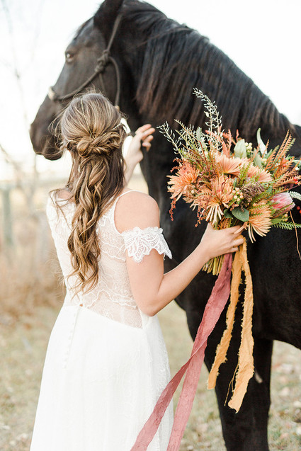 Organic fall wedding inspiration Inspiration
