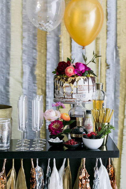 New Years Eve cocktail party Inspiration