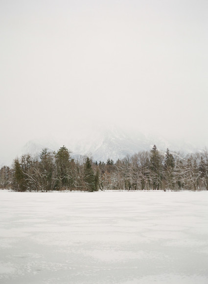 Elegant snowy Christmas wedding in Salzburg Austria on 100 Layer Cake