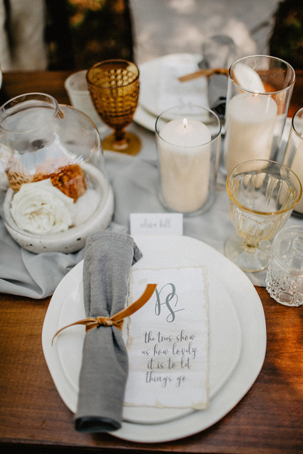 Vintage fall brunch wedding inspiration