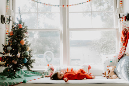 Festive Christmas nursery decor