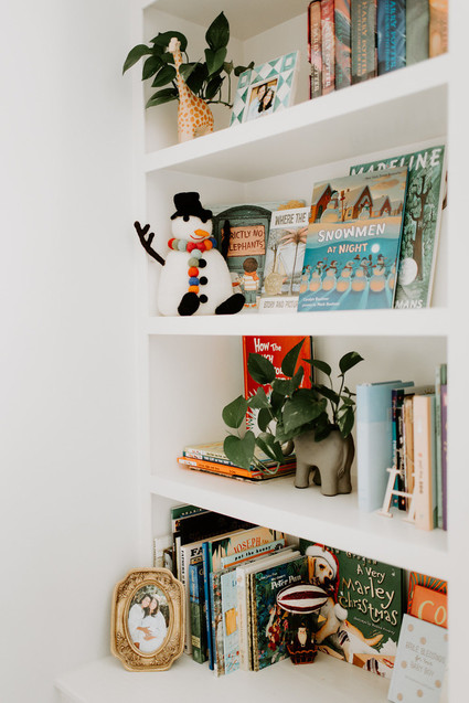 Festive Christmas nursery decor