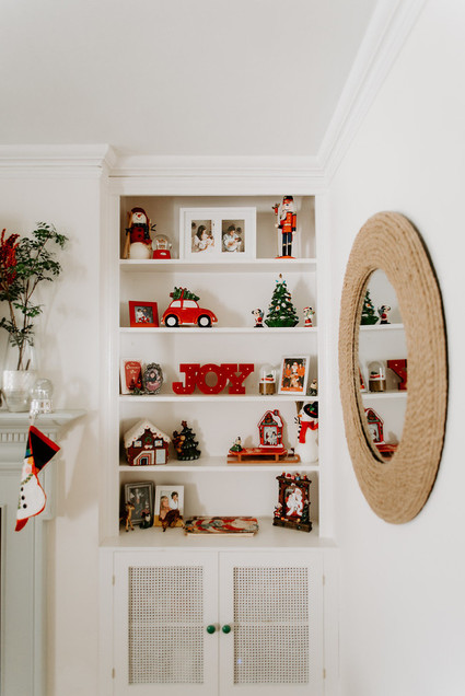 Festive Christmas nursery decor
