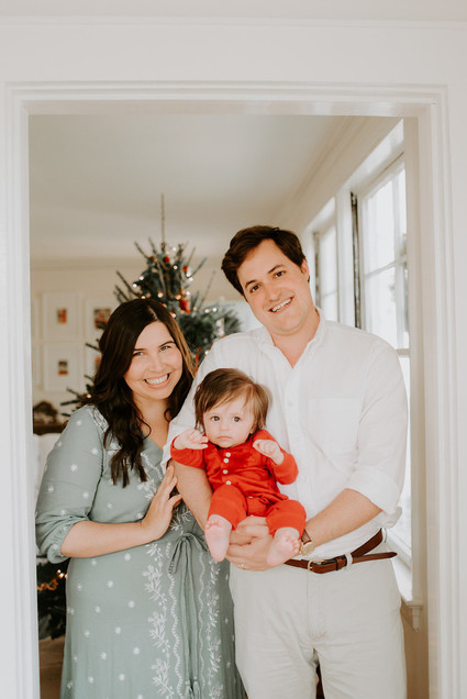 Festive Christmas nursery decor