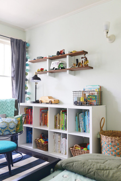 vintage inspired little boy's room