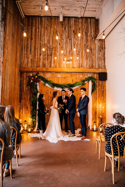 Rose and red winter wedding ideas Inspiration