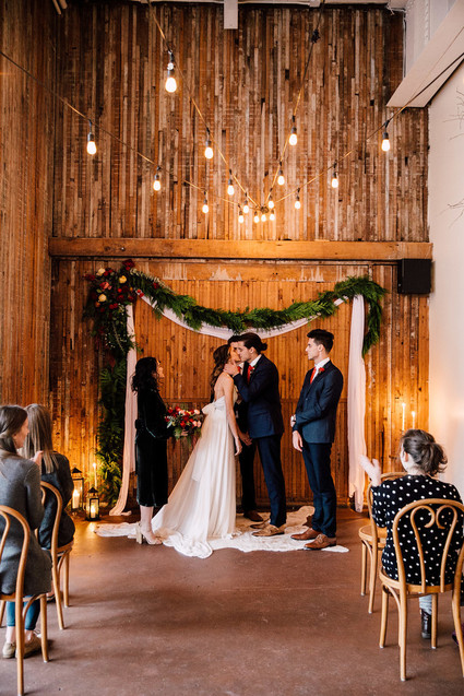 Rose and red winter wedding ideas Inspiration
