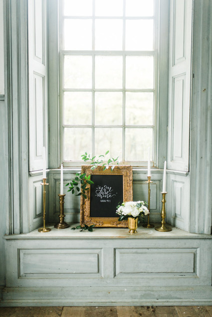 Elegant winter garden wedding ideas in Virginia