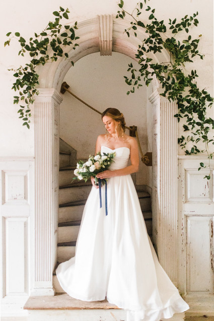 Elegant winter garden wedding ideas in Virginia