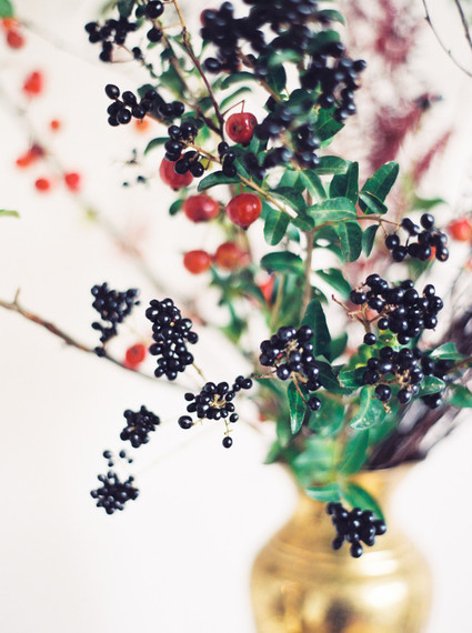 Jewel-tone festive holiday party ideas