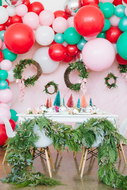 Bright festive kids Christmas party on 100 Layer Cakelet Inspiration