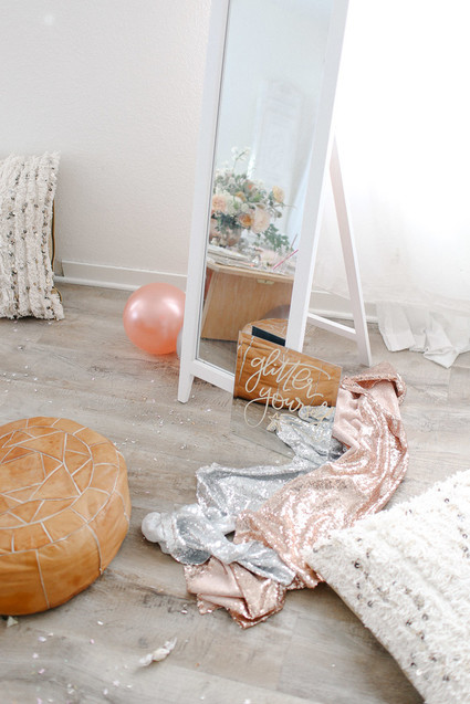 Girly, sparkly NYE party for kids with Beijos Events on 100 Layer Cakelet