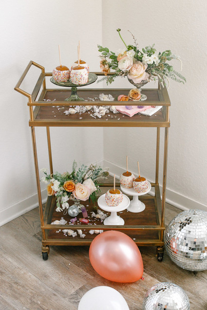 Girly, sparkly NYE party for kids with Beijos Events on 100 Layer Cakelet