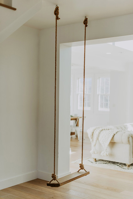 Inside swing in family home