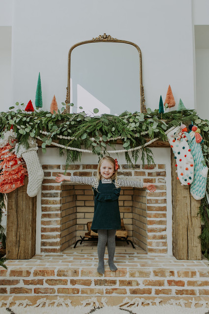 Festive family home and Christmas photos