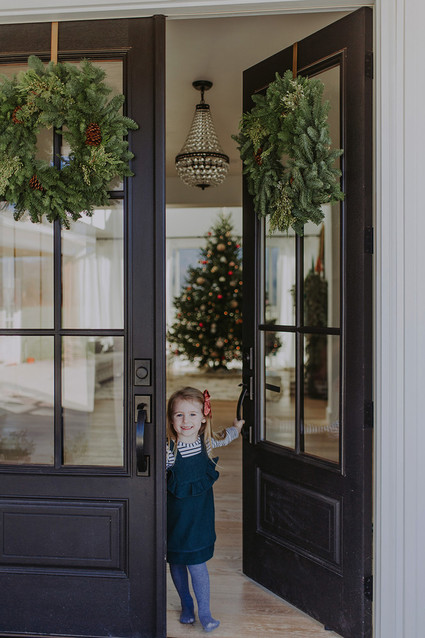 Festive family home and Christmas photos