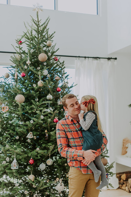 Festive family home and Christmas photos