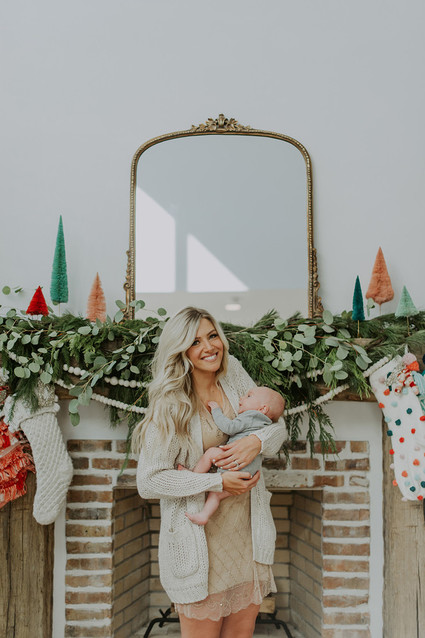 Festive family home and Christmas photos