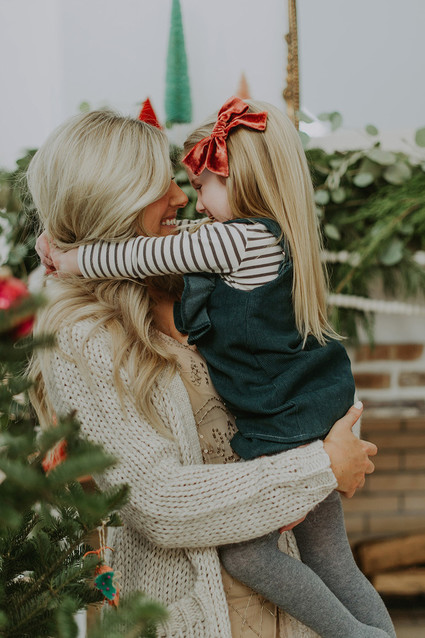 Festive family home and Christmas photos