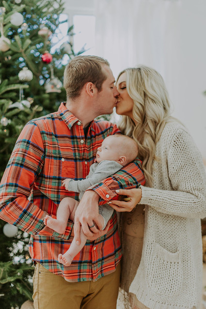 Festive family home and Christmas photos