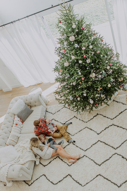 Festive family home and Christmas photos