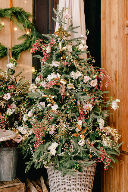 Snowy Christmas wedding at Terrain at Stylers