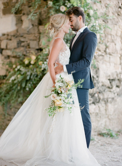 Ancient greek castle elopement at Methoni Castle Inspiration