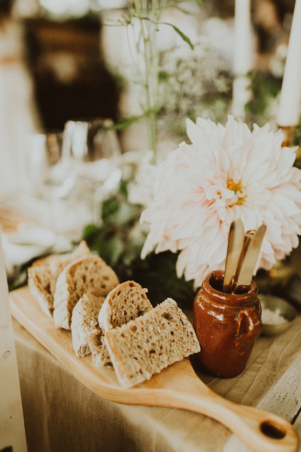 Charming greenhouse wedding reception in on the Isle of Mull in Scotland