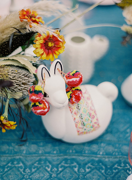Boho llama baby shower