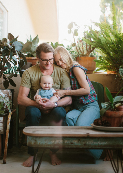 golden hour family photos in Playa Del Rey by Nicki Sebastian
