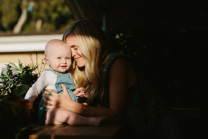 golden hour family photos in Playa Del Rey by Nicki Sebastian