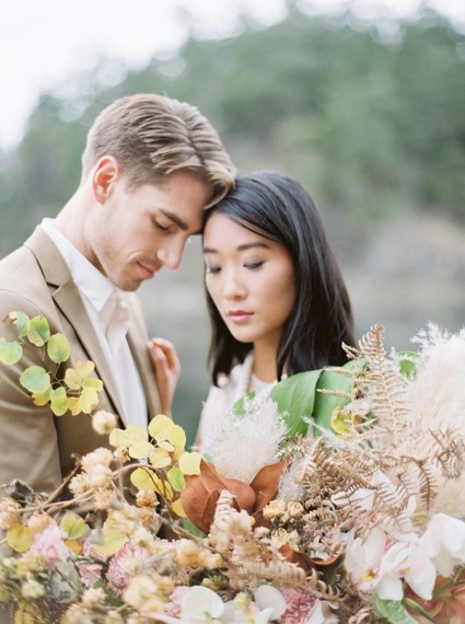 Serene modern Galiano Island wedding inspiration